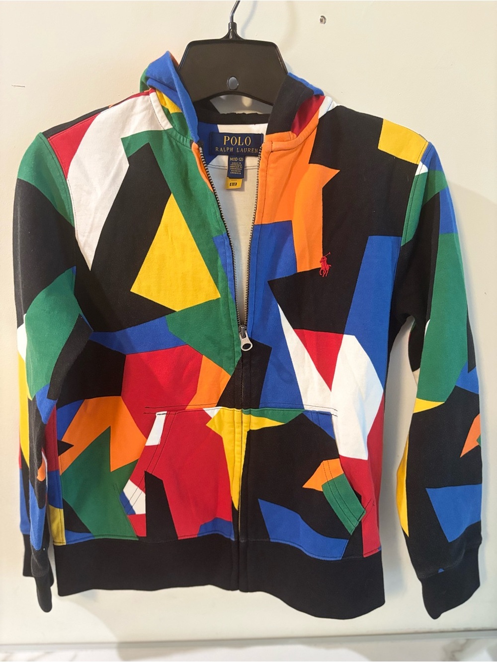 Polo by Ralph Lauren Kids Multicolor Geometric Hoodie